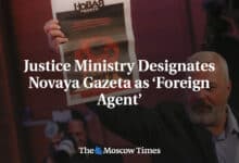 El Departamento de Justicia designa a Novaya Gazeta agente extranjero