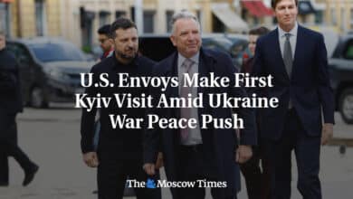Enviado de Estados Unidos visita Kyiv por primera vez para impulsar la paz en la guerra de Ucrania 1 Enviado de Estados Unidos visita Kyiv por primera vez para