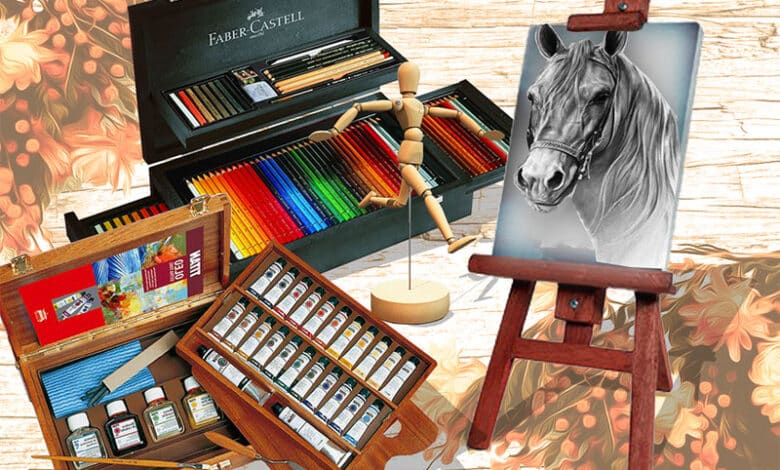 Material de bellas artes: todo lo necesario para desarrollar la creatividad 1 Material de bellas artes Arte Dovale paleta