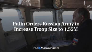 Putin ordena al ejército ruso aumentar el número de tropas a 1,55 millones 1 Putin ordena al ejercito ruso aumentar el numero de tropas