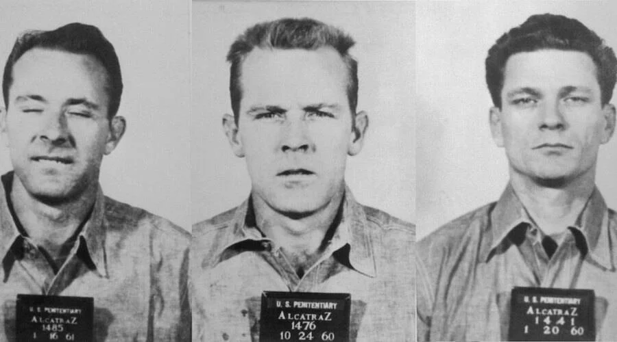 11 de los jailbreaks más increíbles de la historia 2 Frank Morris con John y Clarence Anglin