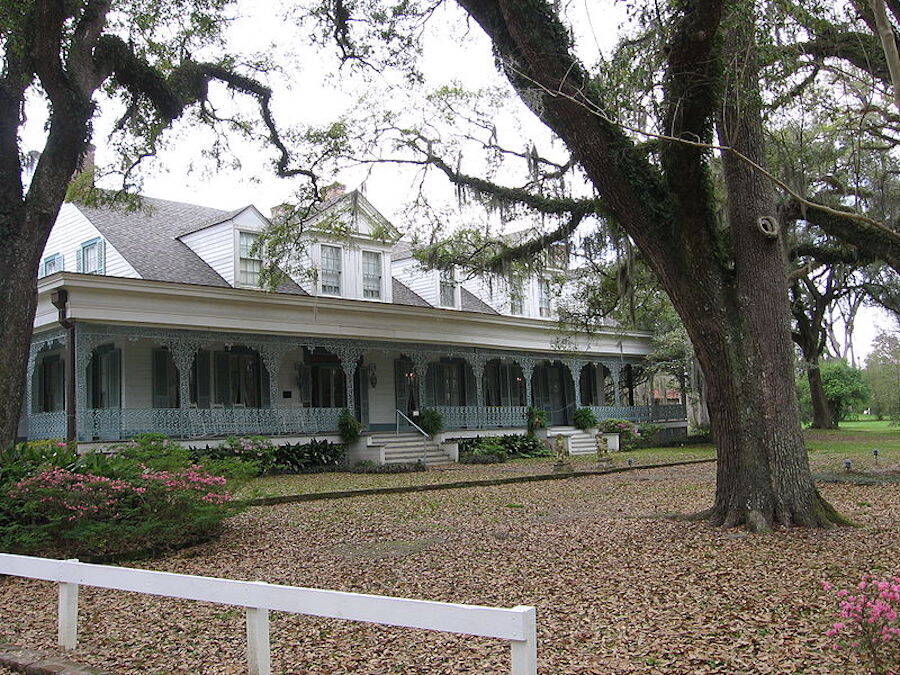 Lugar embrujado de la plantación de Myrtle