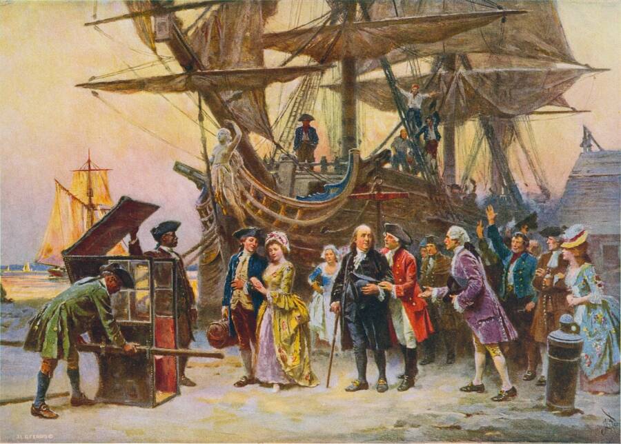 Tirarse pedos de orgullo: ensayo satírico de Benjamin Franklin sobre la flatulencia 5 Benjamín Franklin regresa a Filadelfia