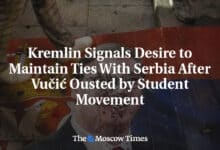 El Kremlin dice que quiere mantener los vínculos con Serbia después de que el movimiento estudiantil derrocara a Vucic 2 El Kremlin dice que quiere mantener los vinculos con Serbia