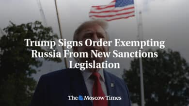 Trump firma orden que protege a Rusia de nueva legislacion